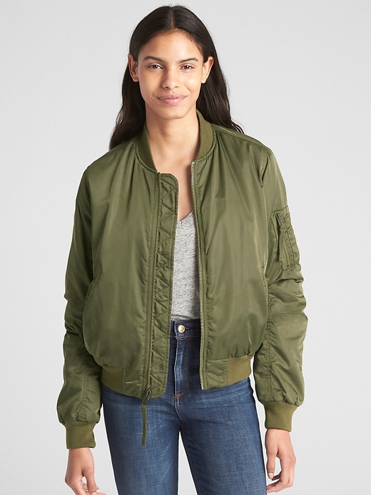 Image number 1 showing, Classic Bomber Jacket