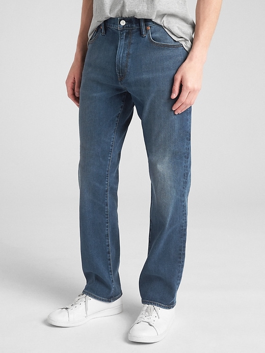 Image number 1 showing, Soft Wear Standard Jeans with GapFlex