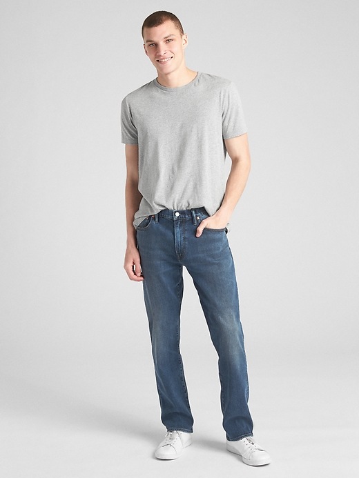 Image number 3 showing, Soft Wear Standard Jeans with GapFlex