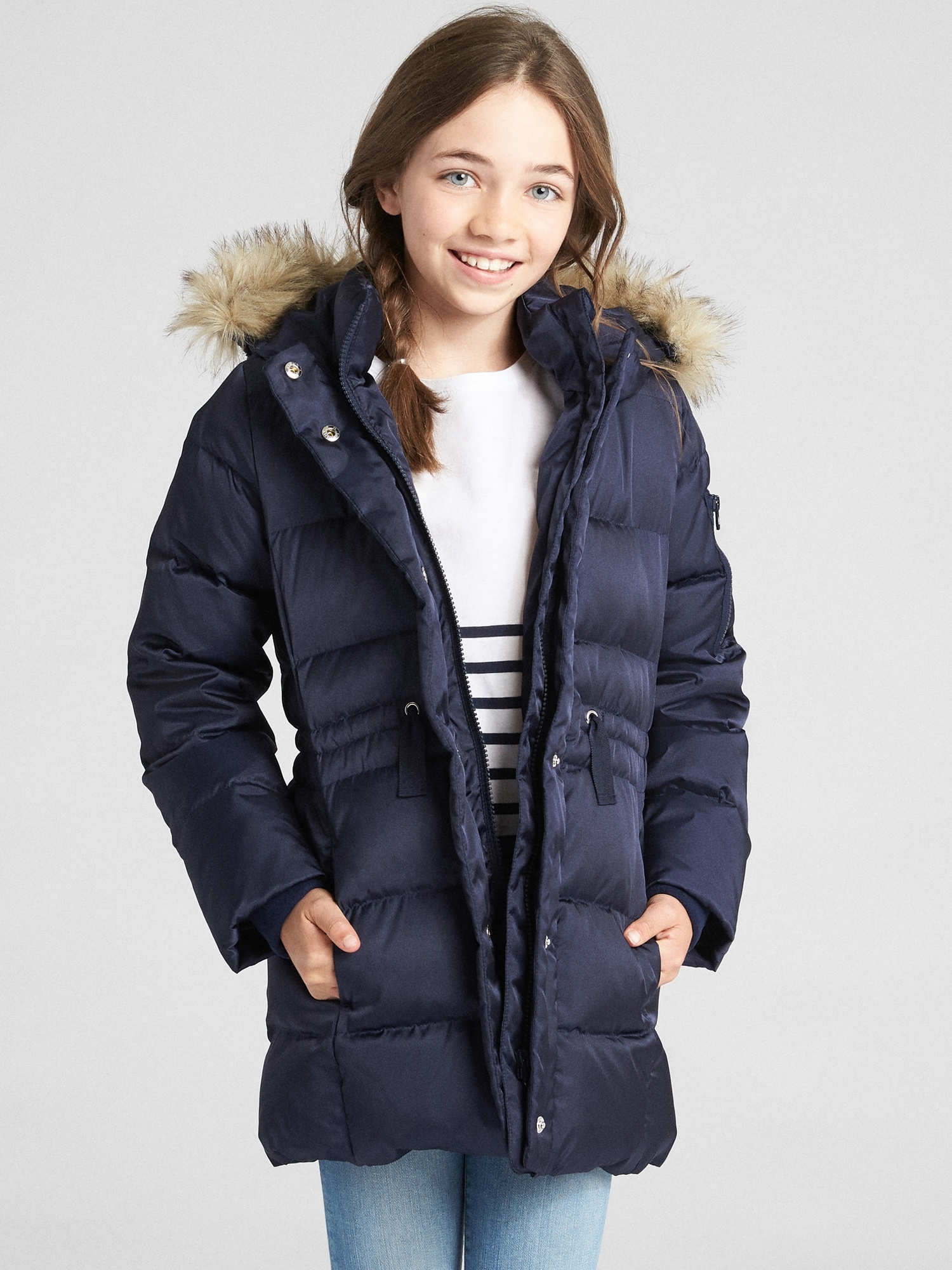 Gap girls deals down coat