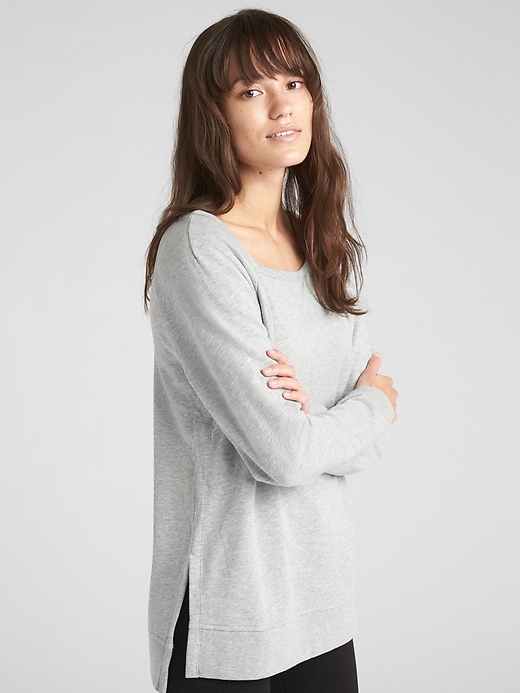 View large product image 1 of 1. Vintage Soft Pullover Sweatshirt Tunic