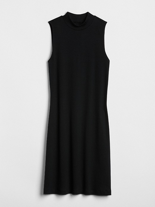 Image number 6 showing, Sleeveless Mockneck Midi Dress