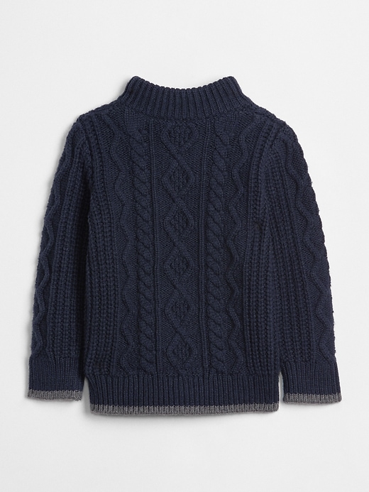 Image number 2 showing, Sherpa-Lined Henley Sweater