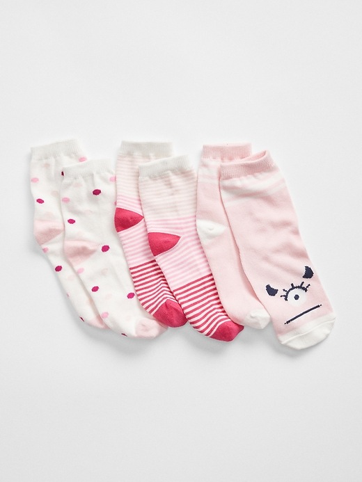 View large product image 1 of 1. Monster Crew Socks (3-Pack)