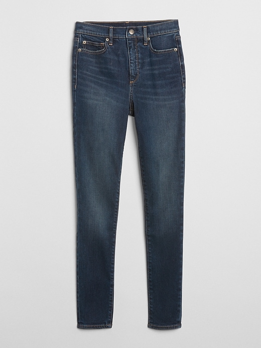 Image number 6 showing, Soft Wear High Rise True Skinny Jeans with Secret Smoothing Pockets