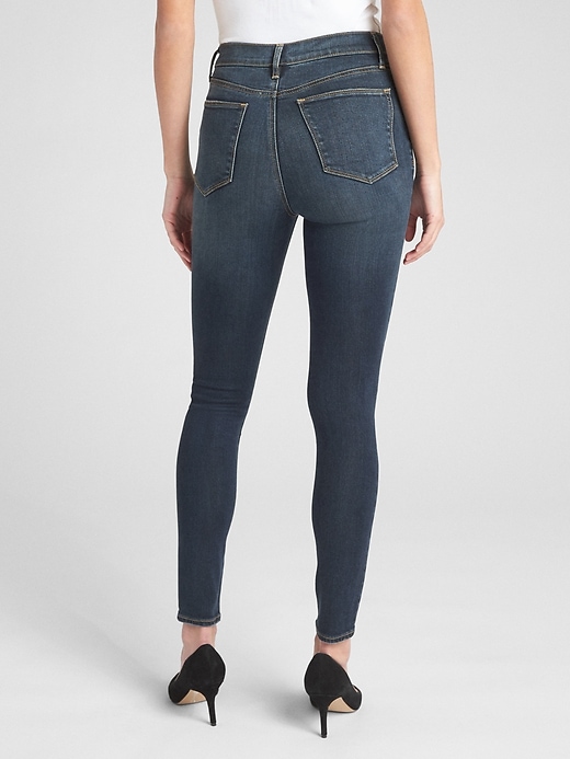 Image number 2 showing, Soft Wear High Rise True Skinny Jeans with Secret Smoothing Pockets