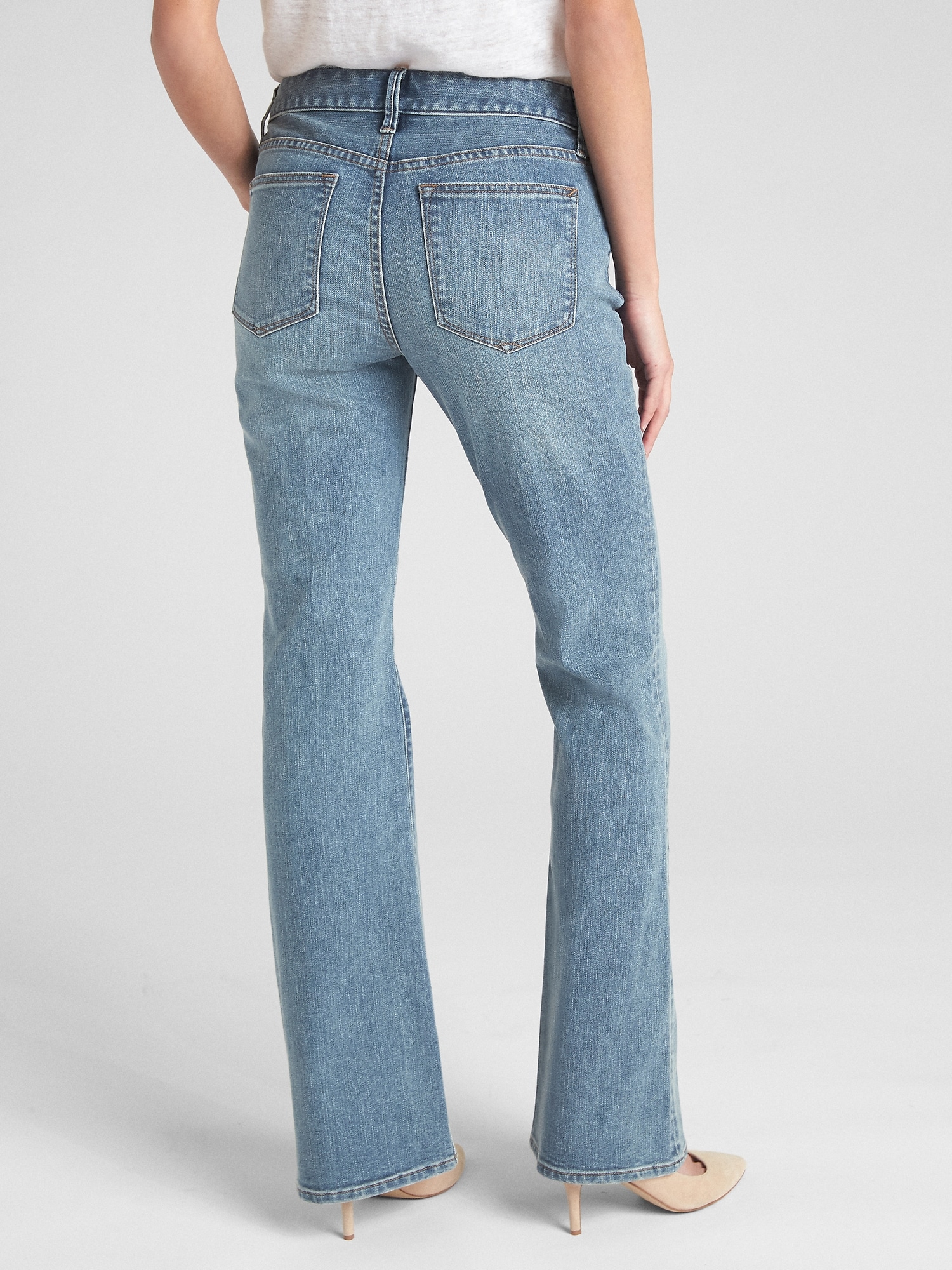 Mid Rise Long and Lean Jeans | Gap