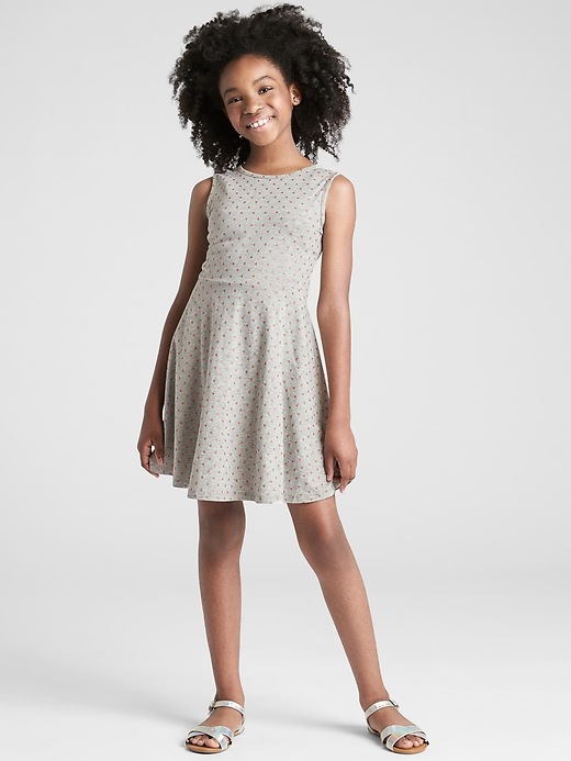Image number 2 showing, Dot Fit and Flare Dress