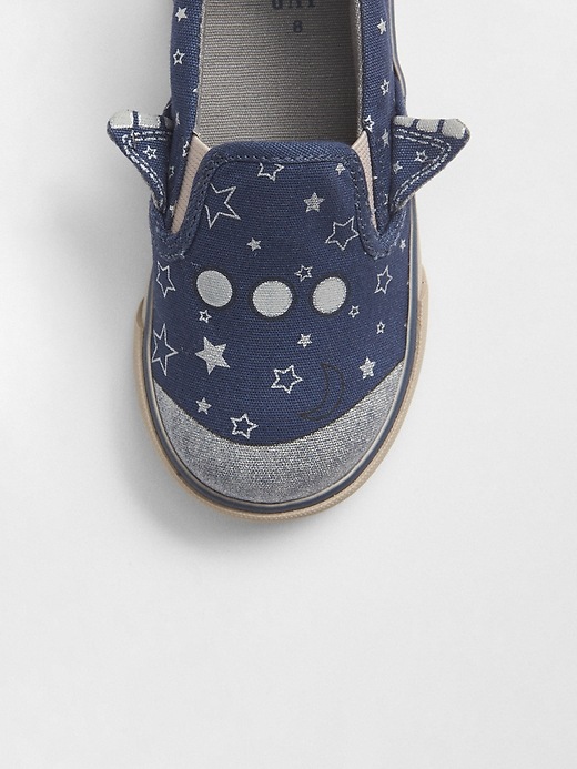 Image number 2 showing, Space Slip-On Sneakers