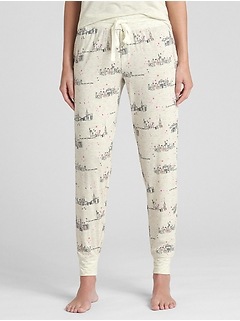 gap pajama joggers