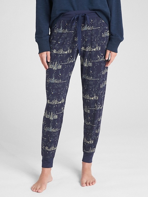 Print Joggers in Modal | Gap