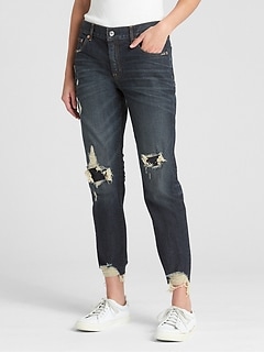 ripped jeans distressed jeans for women gap