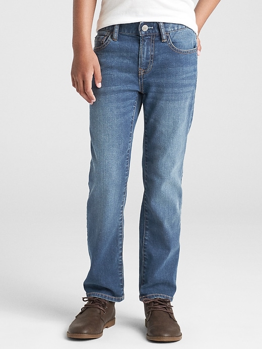 Image number 2 showing, Kids Straight Jeans with Washwell&#153