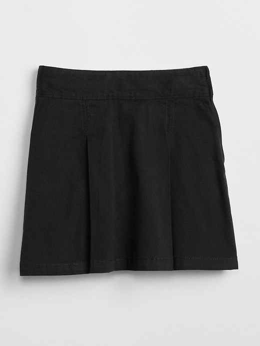 Image number 1 showing, Kids Uniform Essential Skort in Stretch Twill