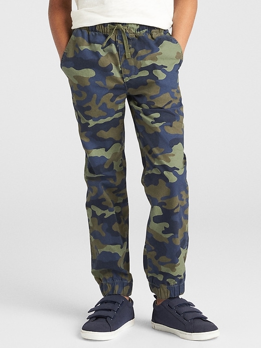 Image number 2 showing, Camo Canvas Joggers