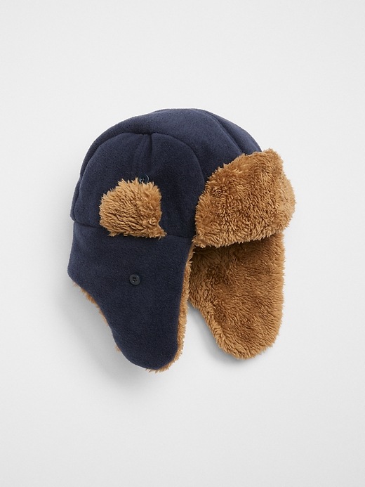 View large product image 1 of 1. Faux Fur Trapper Hat