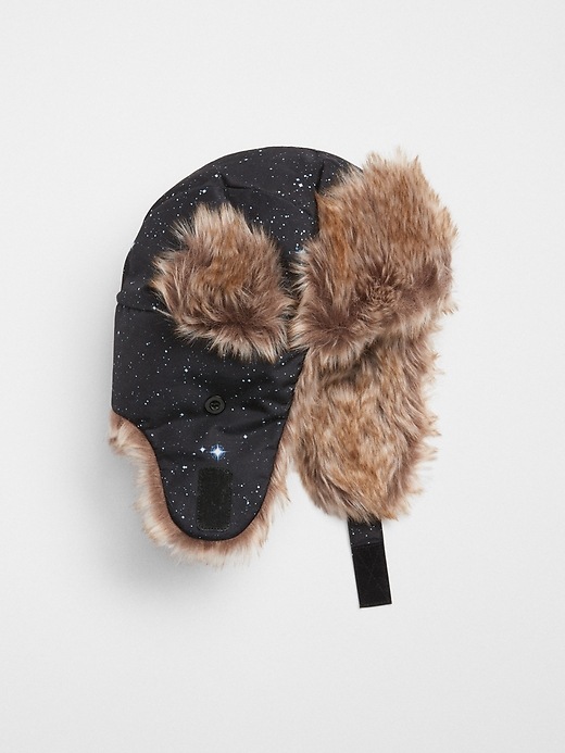 View large product image 1 of 1. Outerspace Trapper Hat