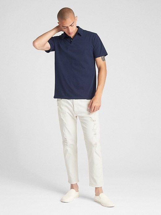 Image number 3 showing, Soft Brushed Polo Shirt