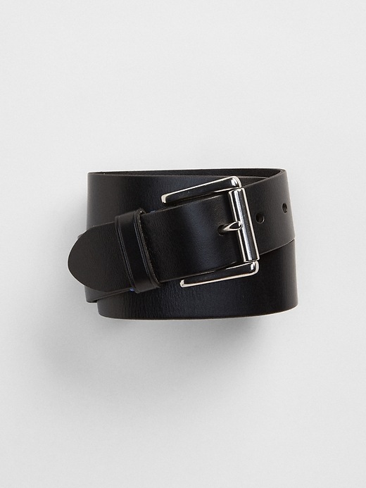 View large product image 1 of 3. Denim Roller Belt