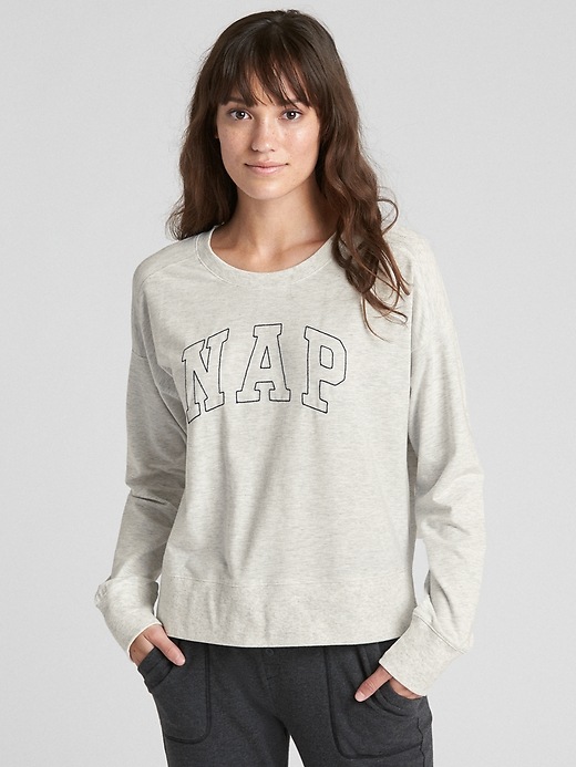 View large product image 1 of 1. Graphic Pullover Sweatshirt