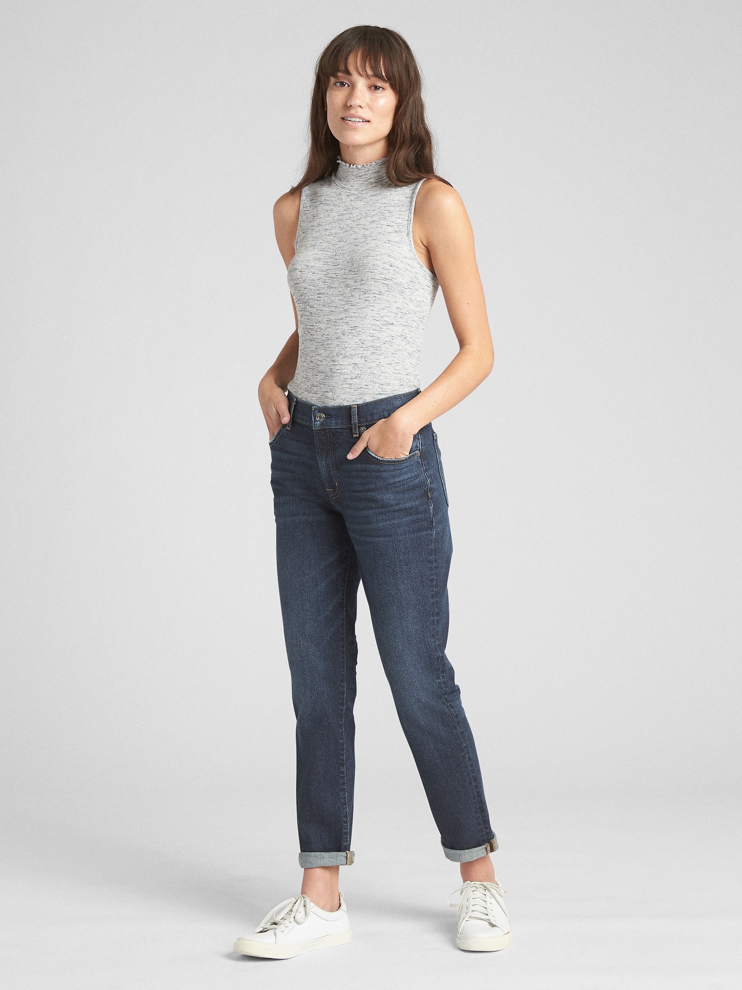 gap best girlfriend jeans black