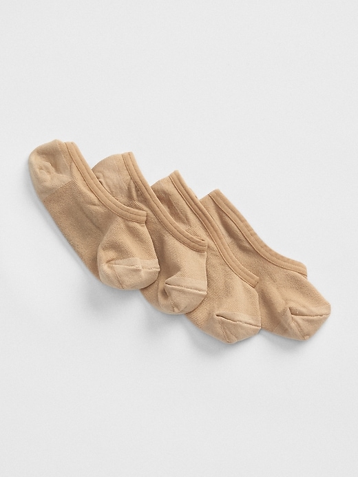 Nylon No-Show Socks (2-Pack)