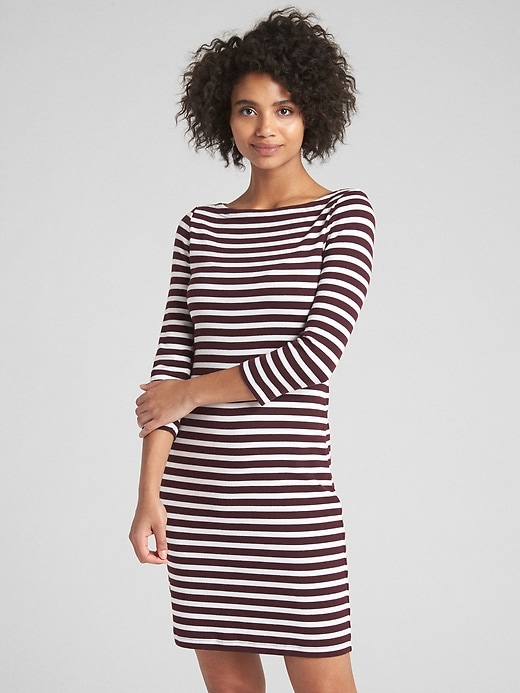 Image number 9 showing, Modern Boatneck Dress