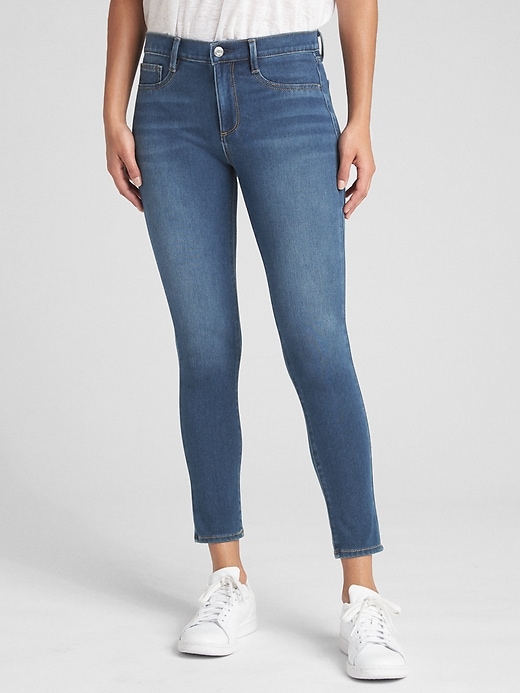 Soft Wear Mid Rise Knit Favorite Jeggings | Gap