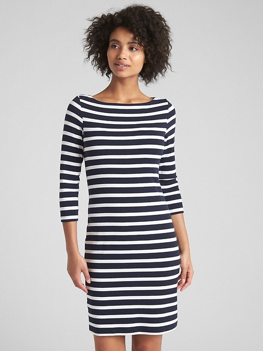 Image number 7 showing, Modern Boatneck Dress