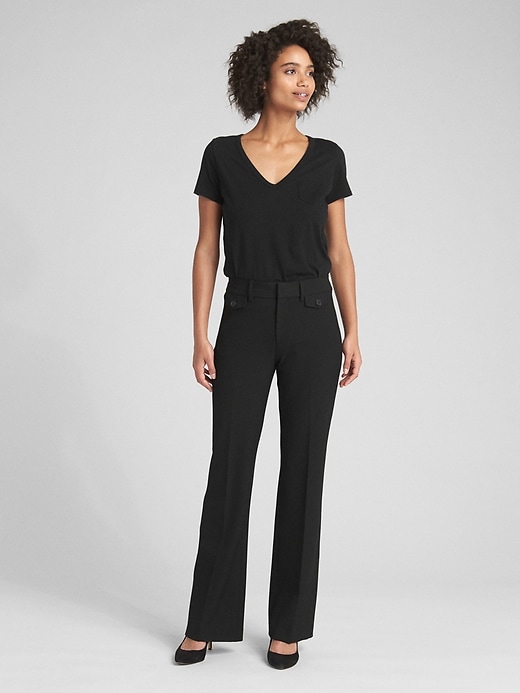 Image number 3 showing, High Rise Curvy Baby Boot Pants