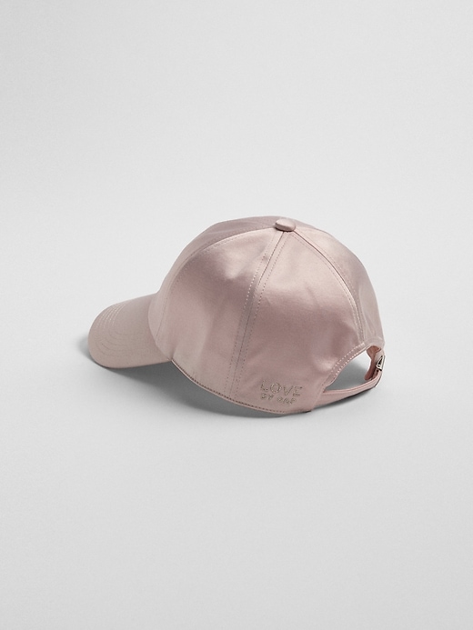 Image number 2 showing, Logo Satin Baseball Hat