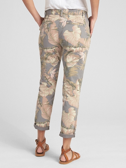 Image number 2 showing, Print Girlfriend Chinos