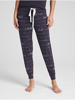 gap pajama joggers