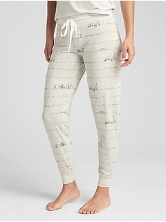 gap pajama joggers
