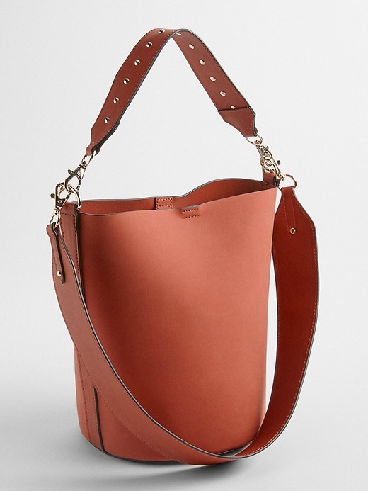 View large product image 1 of 3. Embellished Bucket Bag