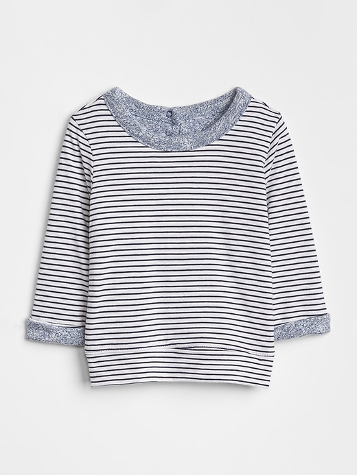 Image number 1 showing, Baby Favorite Reversible Pullover Sweater