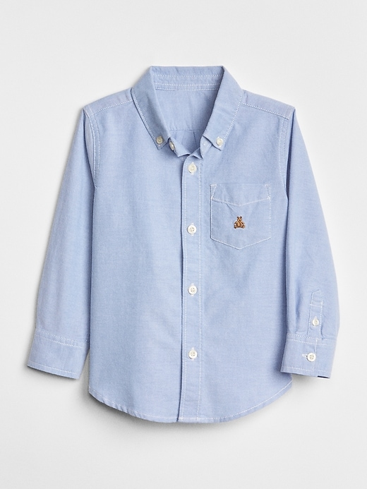 View large product image 1 of 3. Toddler Oxford Button-Down Shirt