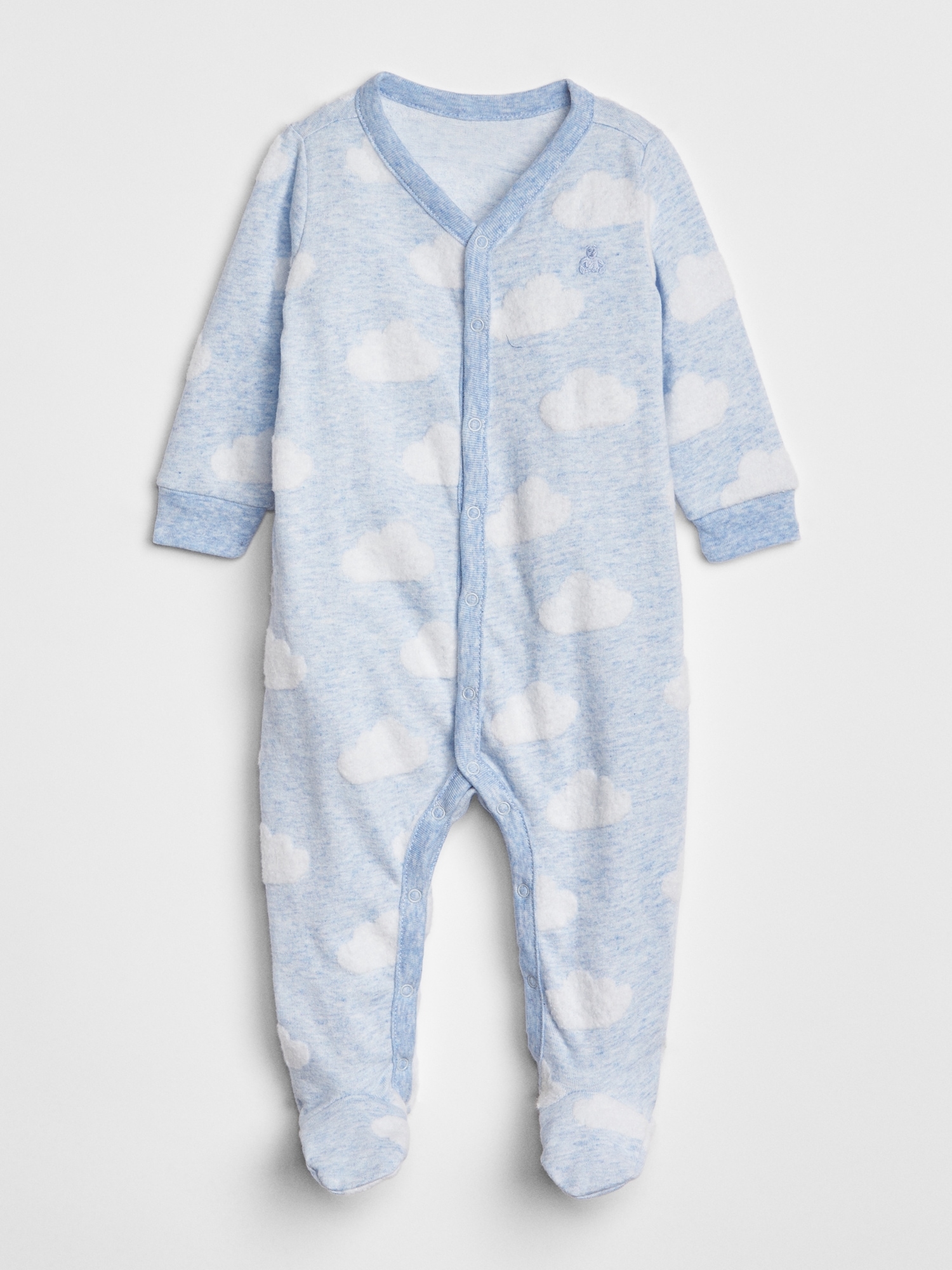 Baby First Favorite Print Footed OnePiece Gap