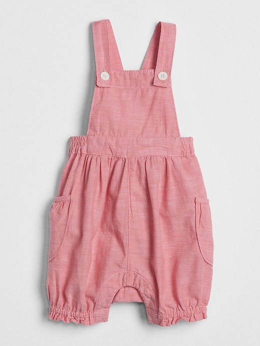 Image number 1 showing, Denim Bubble Overalls