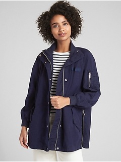 Womens Plus Size Jackets C2 B7 Longline Utility Bomber Jacket Womens Plus Size Jackets C2 B7 Longline Utility Bomber Jacket