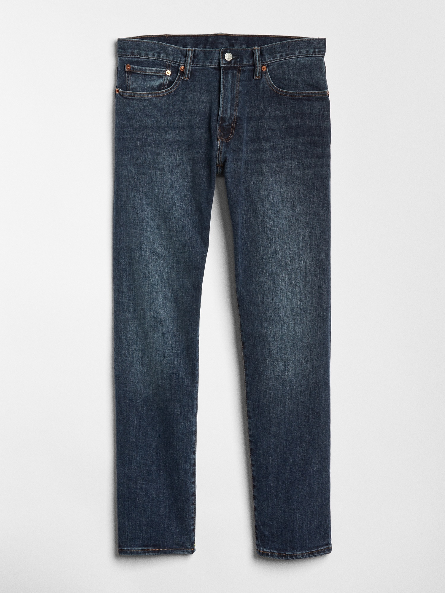 slim straight jeans with gapflex