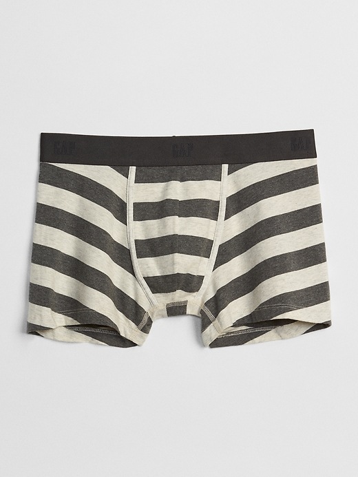View large product image 1 of 1. 3" Stripe Boxer Briefs