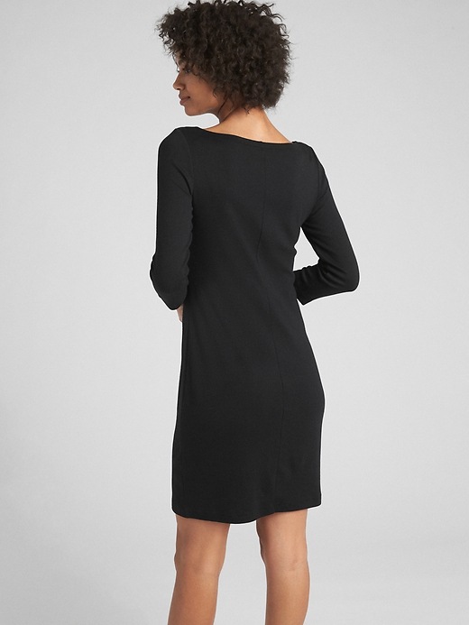 Image number 2 showing, Modern Boatneck Dress