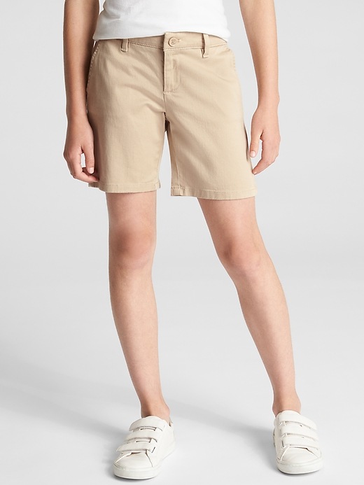 Image number 2 showing, Kids Uniform Midi Shorts