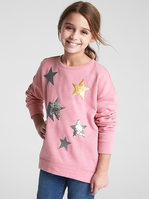 Image number 2 showing, Flippy Sequin Pullover Sweater