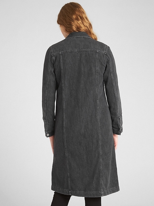 Image number 2 showing, Icon Denim Duster Jacket