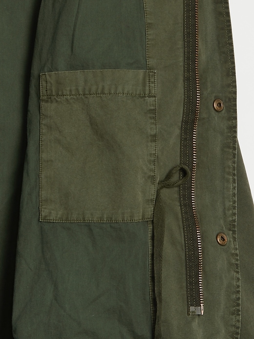 Image number 7 showing, Military Jacket with Hidden Hood