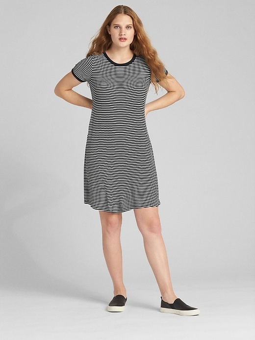 gap ribbed t shirt dress Modern Rib Maxi T-Shirt Dress