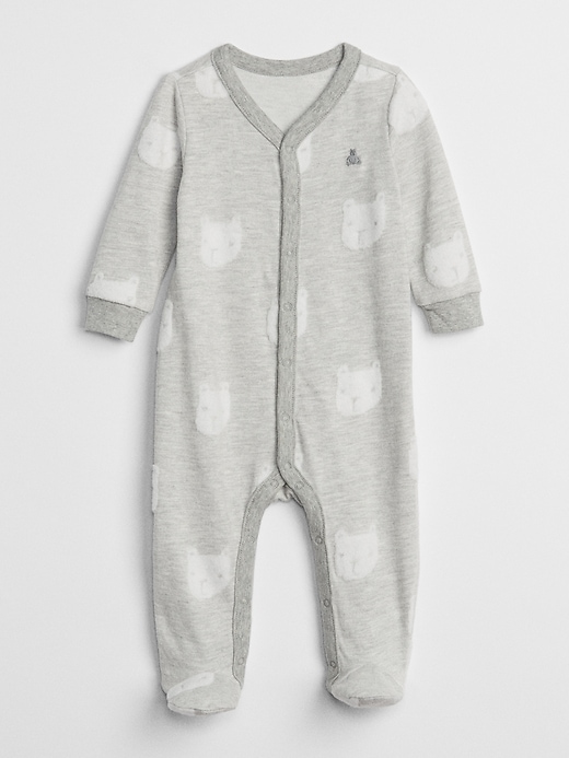 Image number 1 showing, First Favorite Brannan Bear Footed One-Piece