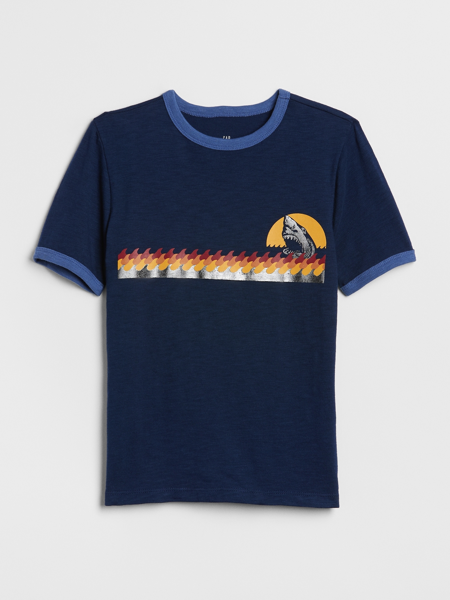 Short Sleeve Graphic Cotton T-Shirt